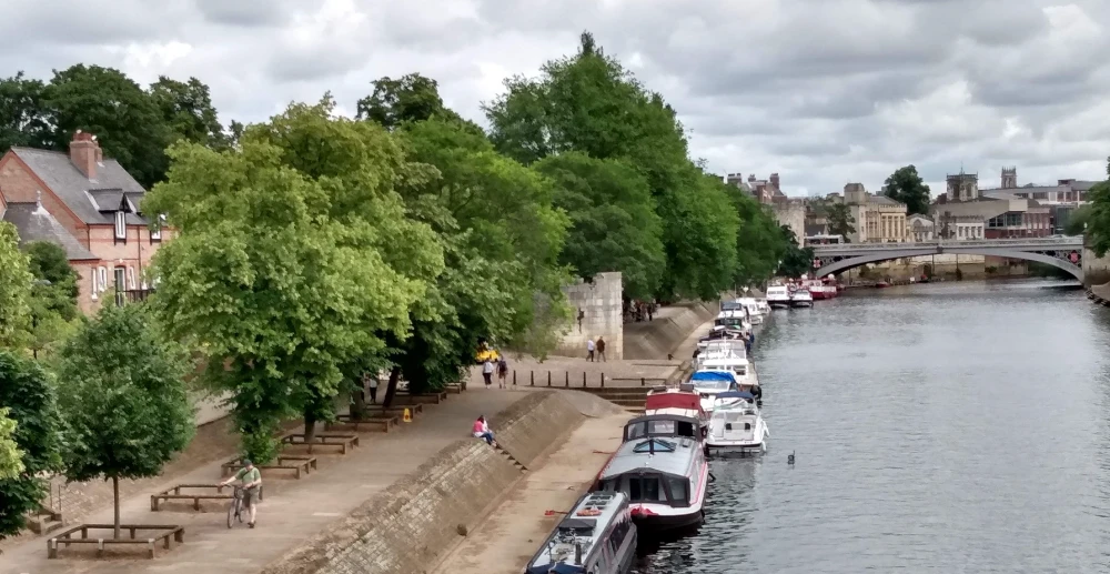 Scenic photo of River Ouse in York
